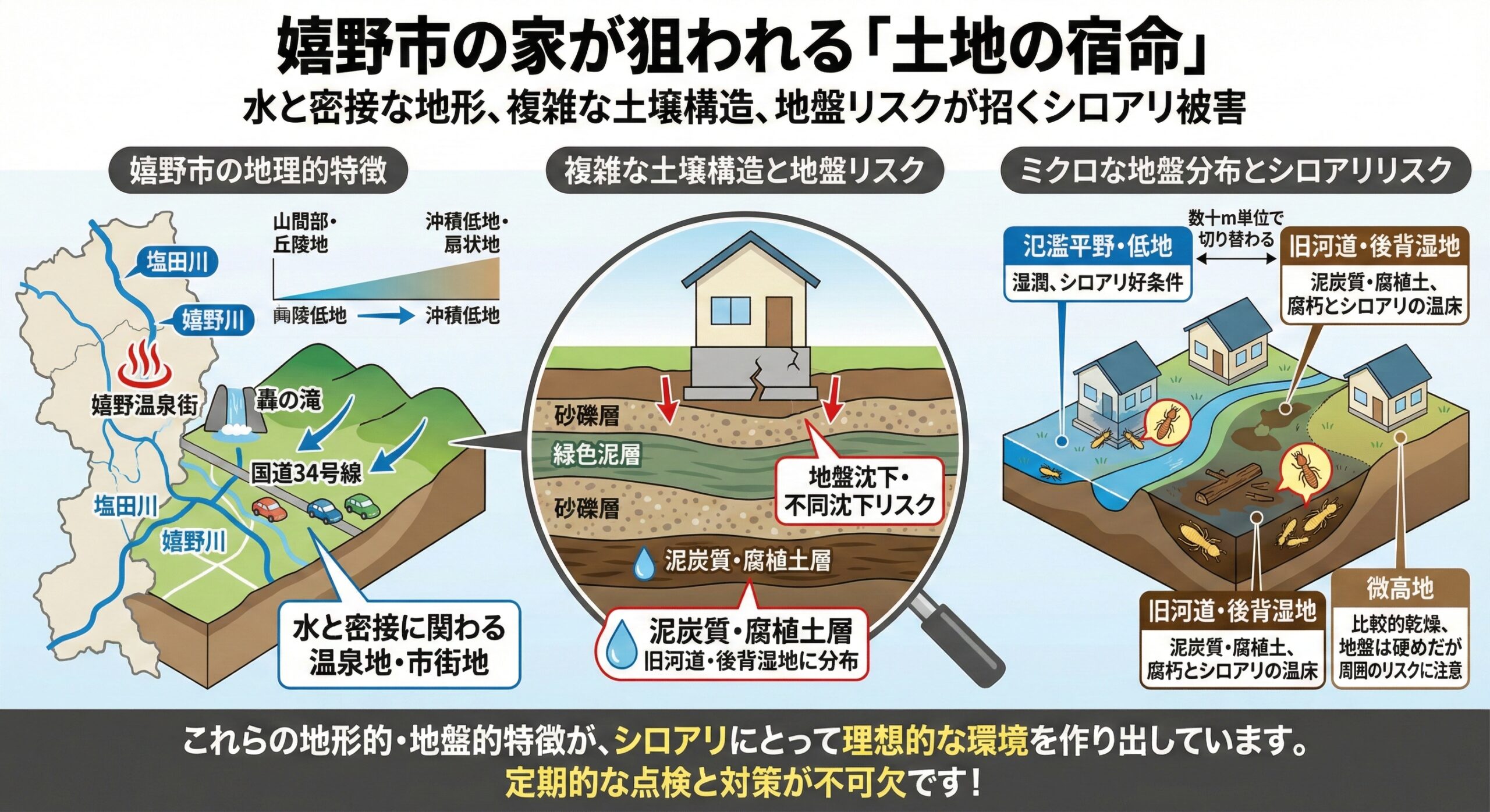 嬉野市の家が狙われる土地の宿命