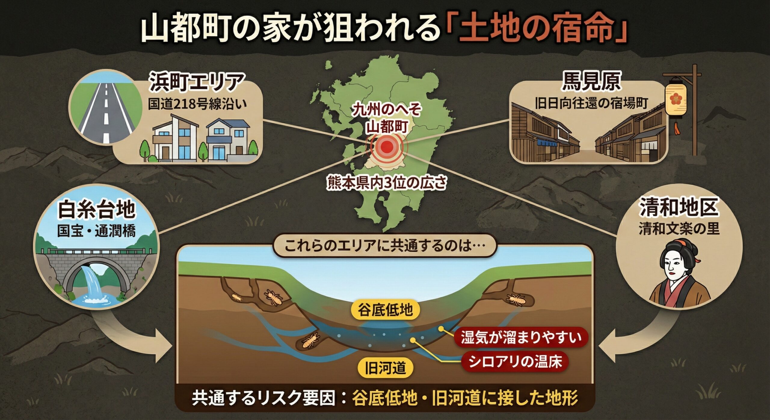 山都町の家が狙われている土地の宿命