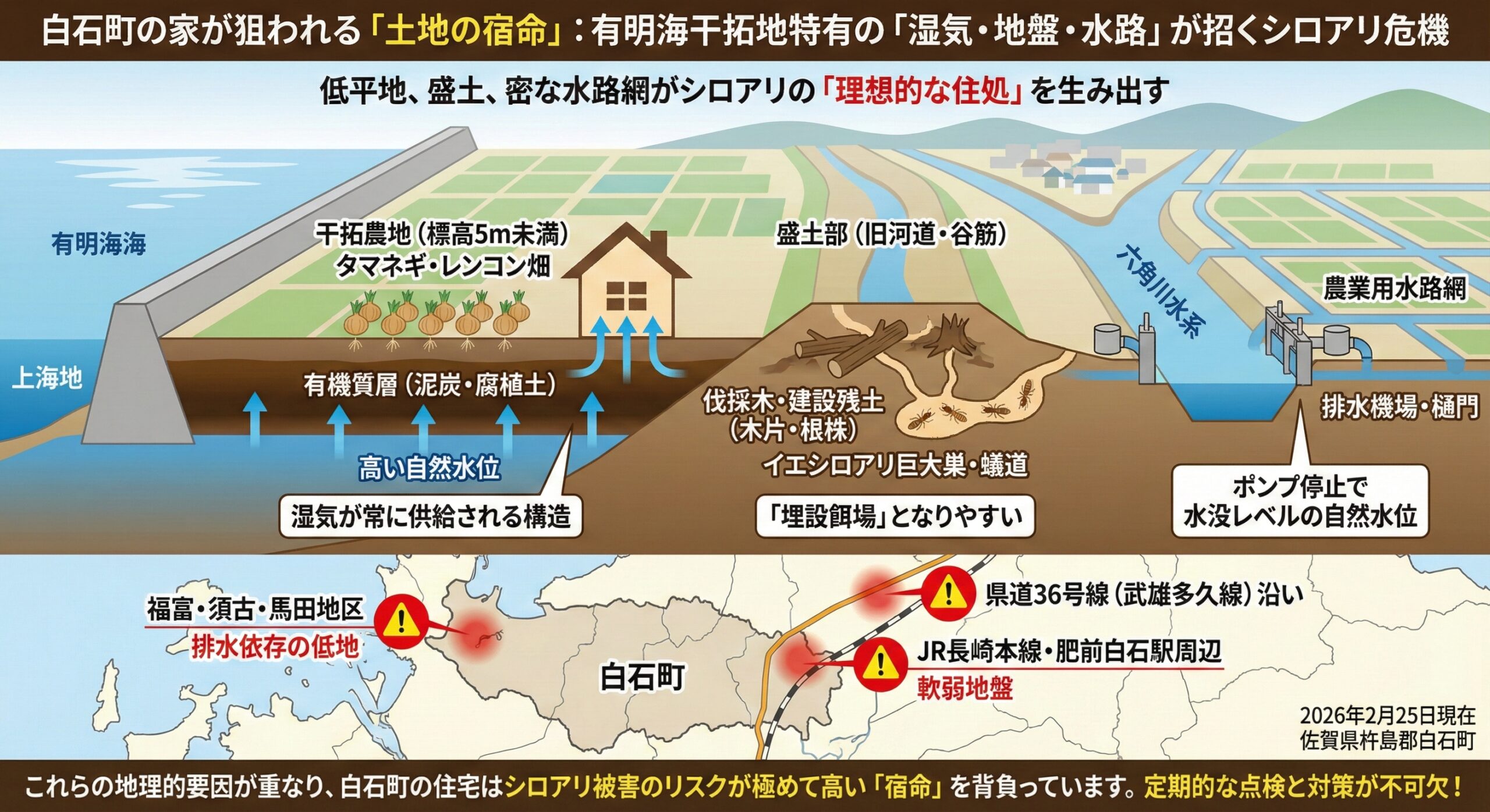 白石町の家が狙われる土地の宿命