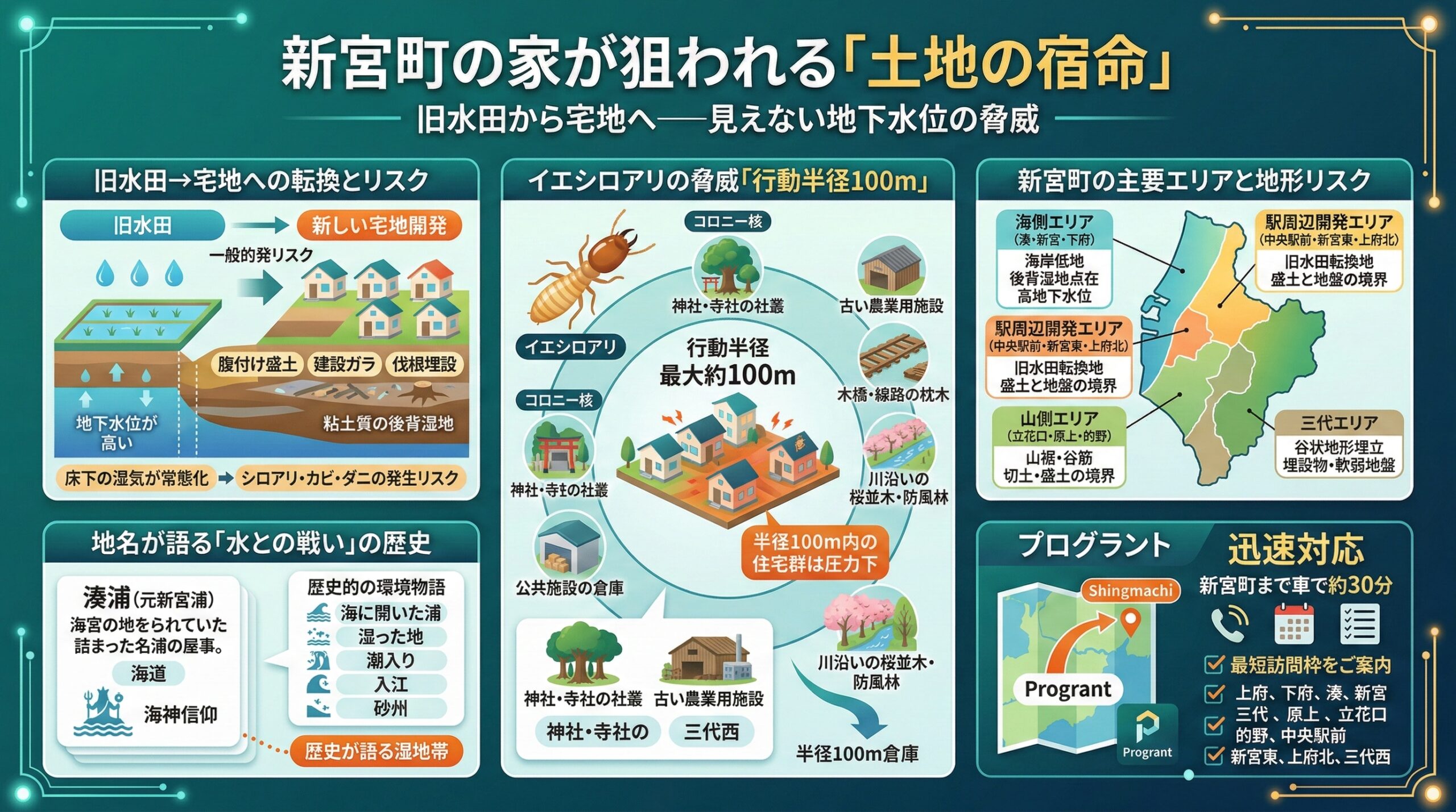 新宮町の家が狙われる土地の宿命