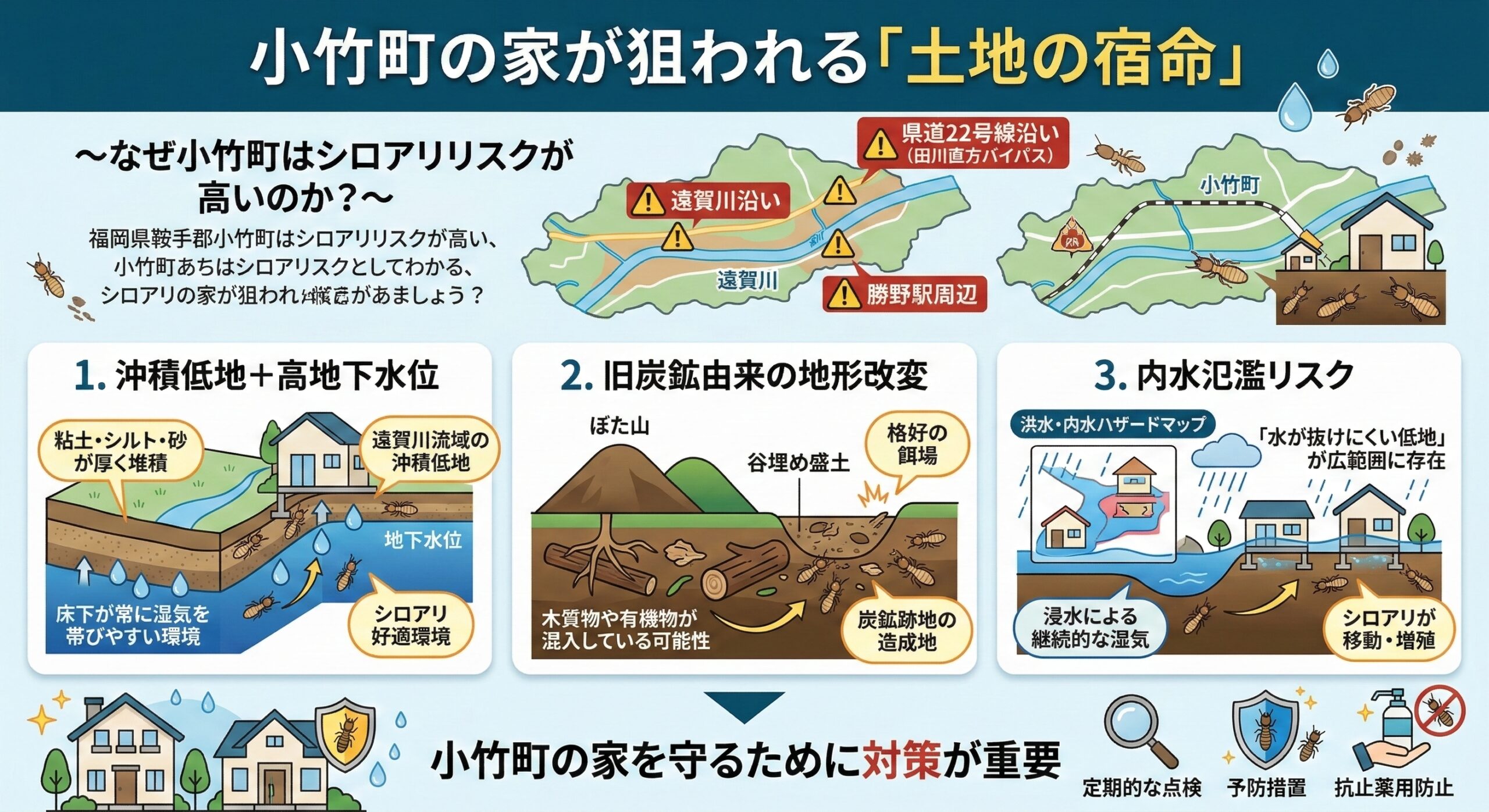 小竹町の家が狙われる土地の宿命