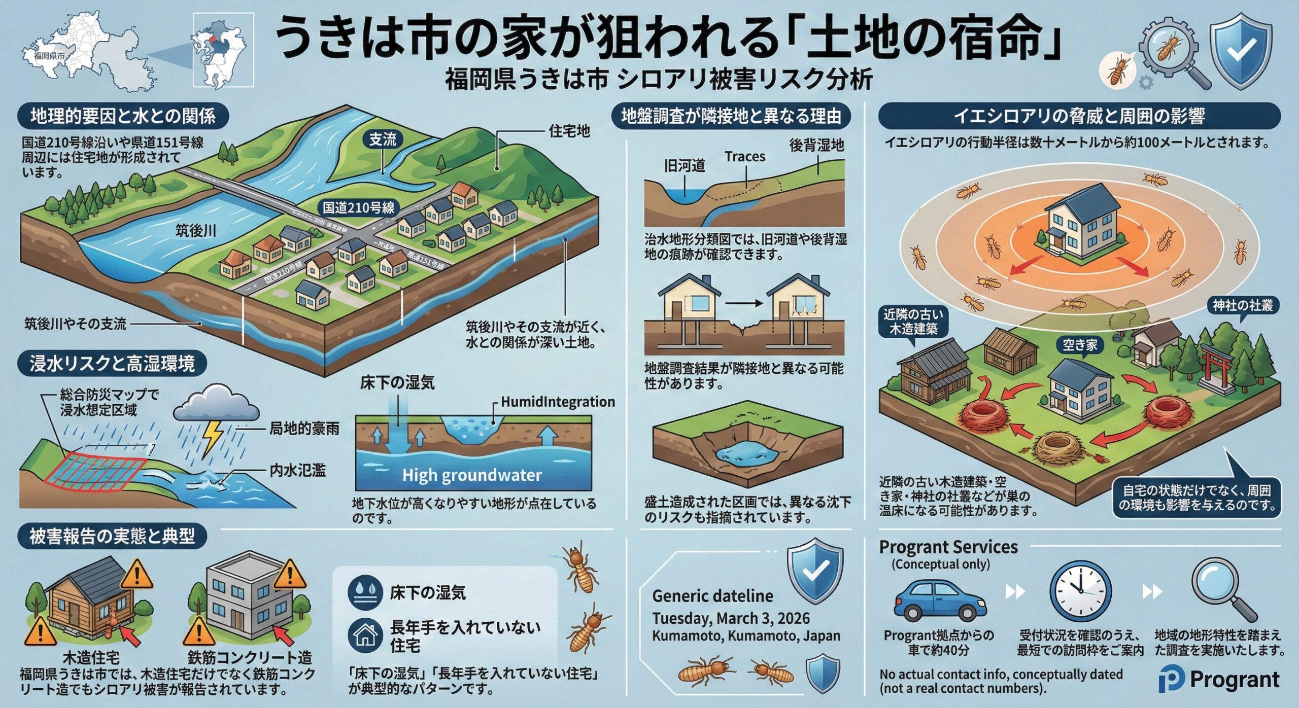 うきは市の家が狙われる土地の宿命
